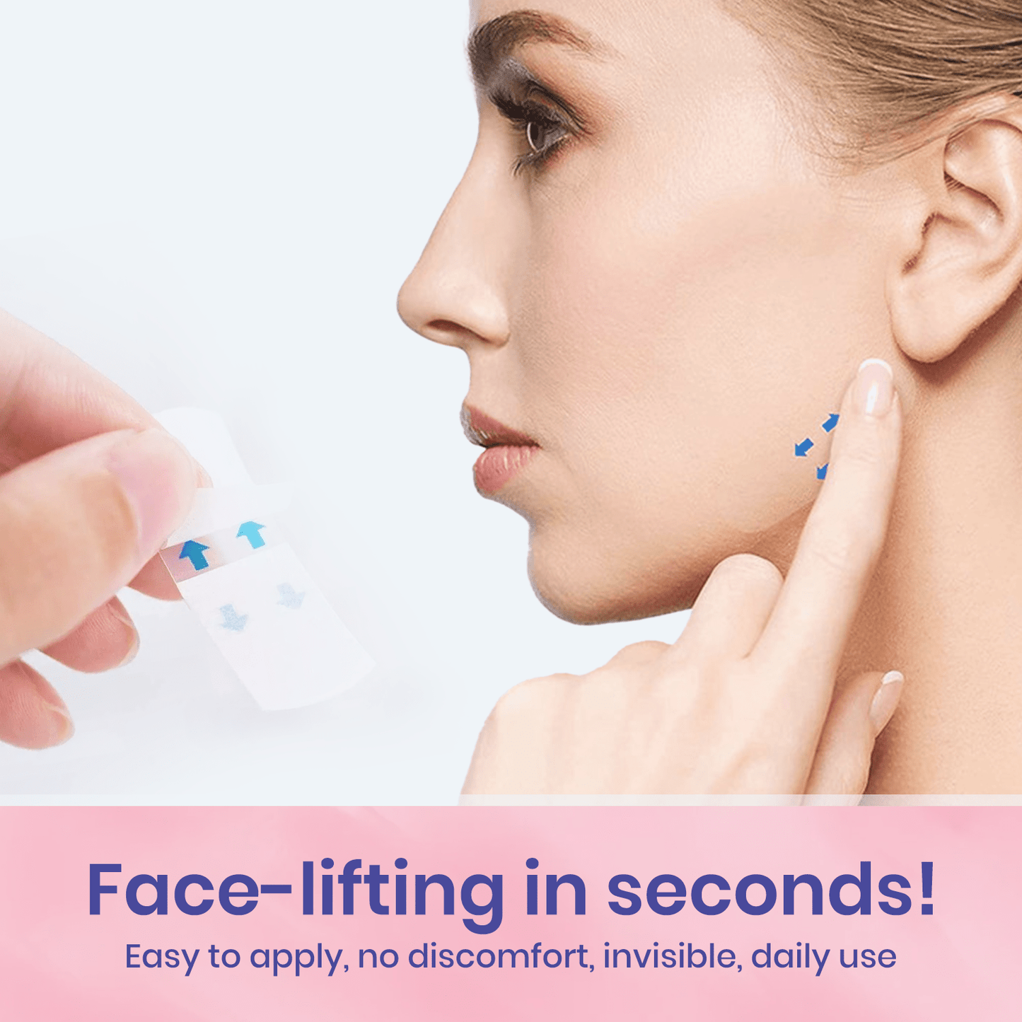 V-Face Lifting Invisible Adhesive Tape 10✔️