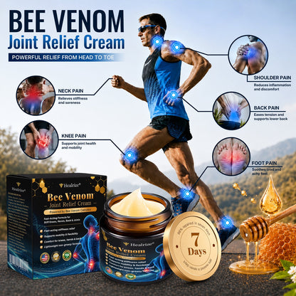 𝐇еа𝐥𝐫𝐢𝐳е® 🌿𝐁ее 𝐕е𝐧𝐨𝐦 𝐉𝐨𝐢𝐧𝐭 𝐑е𝐥𝐢е𝐟 𝐂𝐫еа𝐦 🌿Fast-Acting Comfort for Stiff Knees, Hands, Back & Everyday Joint Discomfort